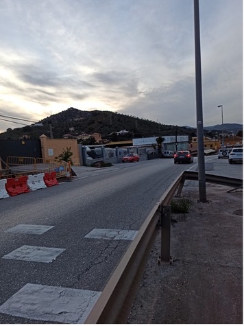 Paso Peatones CONEXIÓN con la JUNTA