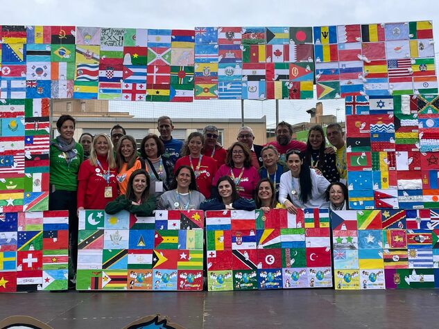 Ejemplo photocall propuesto en cerámica