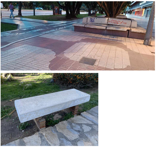 Bancos rotos Prolongación Alameda