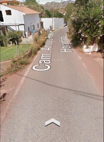 Estrechamiento en CAMINO PIEDRA HORADADA